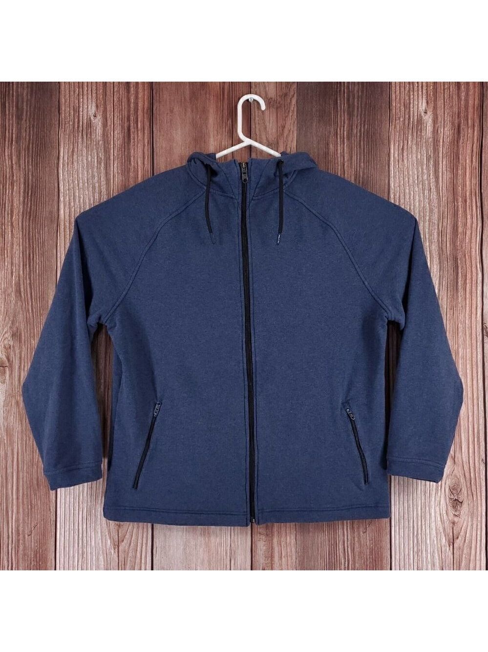 *FLAWS* Public Rec Mens Size XL Navy Blue Weekend Full Zip Hoodie Jacket